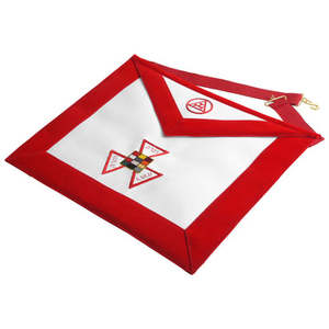 Premium Quality Hand Embroidered Regalia Masonic Apron High Grade Top Quality Master Masonic Apron - Product Image 3