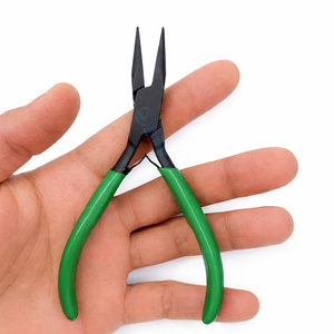 <b>Multi</b> Purpose Chain Nose Jewelry <b>Pliers</b> Stainless Steel Comfort Grip Wire Craft Repair <b>Tool</b> - Product Image 4