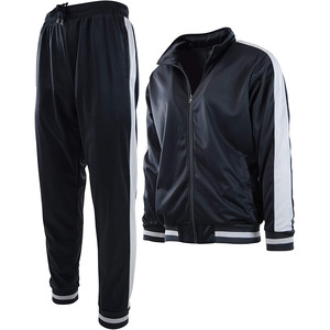 Zip up Custom logo Design And Color Tracksuit Set For Men / Wholesale Rate OEM Service Full Sleeves 2026 Casual Wear Relaxed Fit - Product Image 5
