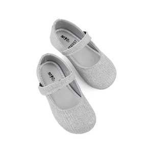 Chanclas Elegantes Plateadas KD0937 para Niñas - Product Image 1