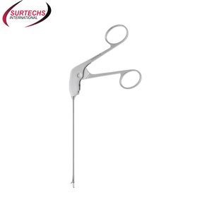 Juego de fórceps de punzón de artroscopia de Surtechs de ortopedia, cesta de nariz roma artroscópica, fórceps de punzón - Product Image 3
