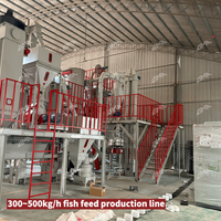 Machine à granulés aquatiques flottants et coulants pour ligne de production d'aliments pour animaux de compagnie (chiens, chats) et ligne complète de fabrication de granulés pour poissons