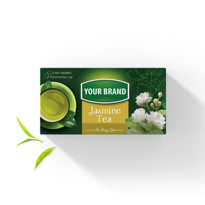 Sachets de thé biologique aux fruits et aux herbes parfumés au jasmin de première qualité, en gros, avec cordon de serrage, emballage confortable pour le thé - Product Image 2