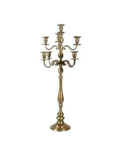 Chandelier en métal doré Chandelier européen artisanal et créatif Chandelier de table en métal doré - Product Image 1