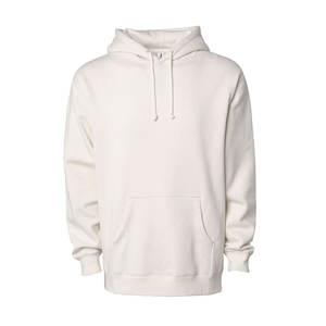 Winter Casual Mens Solid Color Pullover Hoodies Custom Logo Sports Loose Warm Thermal Hoodies - Product Image 6