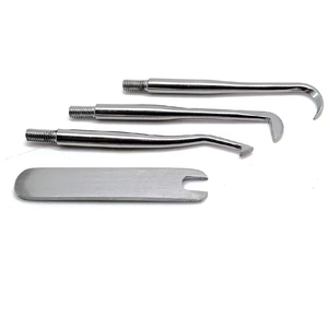 Type dentaire de Morrel d'acier inoxydable de taille personnalisée base manuelle de dissolvant de couronne d'instruments chirurgicaux - Product Image 3