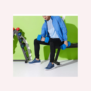 Veste en polyester-coton coupe confortable pour hommes veste en polyester-coton respirante chaude et légère pour l'extérieur - Product Image 3