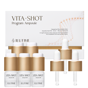 Sérum Visage Alpha Arbutine & Ampoule Éclaircissante à la Vitamine C pour Peaux Ternes – Récupération de l'Éclat, Absorption Rapide, Anti-Âge, Cure de 4 Semaines - Product Image 1