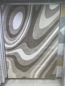 METICULOUS Tapis doux en polyester double Schling durable incurvé à la main une touche spéciale pour la décoration intérieure - Product Image 3