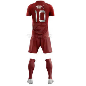 Uniformes de Fútbol Personalizados para Hombre, Ropa de Equipo Estampada de Alta Calidad, 100% Poliéster, Secado Rápido, Ligeros, Transpirables, Manga Corta - Product Image 2