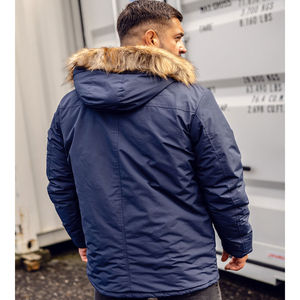 Parkas personnalisables haut de gamme, vêtements d'extérieur de haute qualité avec options de broderie et d'impression personnalisées, style respirant - Product Image 4
