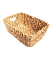 Ensemble de luxe de 3 paniers ronds en rotin tissés à la main pour fruits collations blanchisserie jouets cuisine organisateur décoratif
