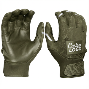 Gants de frappe de baseball en cuir de mouton professionnels personnalisés en gros, poignée confortable, adulte, jeunesse, équipe, achat en gros - Product Image 2