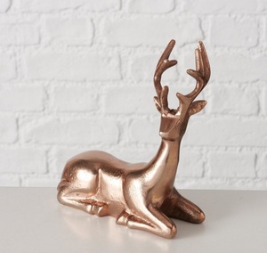 Ciervo de Aluminio de Diseño Moderno Hecho a Mano para Decoración del Hogar y Hoteles, Patrón Animal de Tamaño Personalizado para Bodas y Navidad - Product Image 2