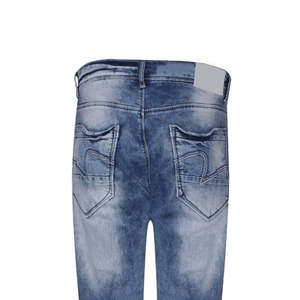 Pantalones Vaqueros Rectos para Hombre, Estilo Urbano, Color Liso, Lavados, Transpirables, Casuales, de Moda para Invierno - Product Image 2