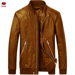 Veste en cuir pour homme, logo personnalisé, couleur unie, matériau durable, design unique, OEM et ODM disponibles - Product Image 6