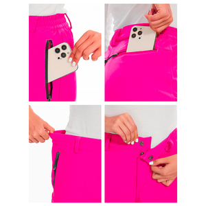 Pantalon softshell femme imperméable respirant pantalon coupe-vent durable élégant en plein air randonnée trekking camping ski - Product Image 5