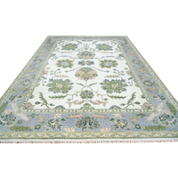 High Grade Wool Hand Knotted Abstract Moroccan Prayer Rugs 8x14 9x12 Multi Color Eco-Friendly Anti-Slip Low Pile Thin Antique