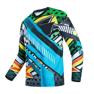 Sublimation personnalisée Street maillot pour hommes maillot de sports motorisés vierge personnalisé décontracté et confortable pour le cavalier - Product Image 4