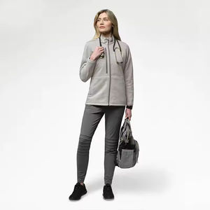 Scrubs d'hôpital unisexe confortable fermeture éclair veste d'allaitement Scrubs uniformes femmes infirmière gommages médicaux vestes - Product Image 1