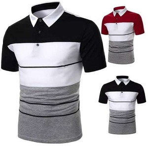 Wholesale High Quality Summer <b>Men's</b> Custom Casual Fashion for <b>Shirts</b> Knitted 100% Cotton Short Sleeve Regular Fit <b>Pink</b> Dyed - Product Image 6