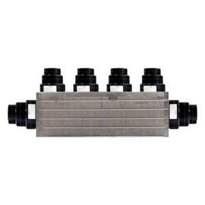 Plénum en polyuréthane expansé à 6 voies avec 6 raccords coniques 100 127 150 mm pour systèmes CVC - Product Image 6