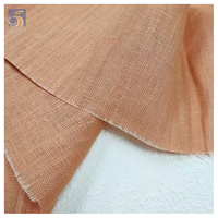 YX2377-1 grosir 120gsm dicuci 100% kain Linen untuk pria kemeja