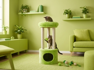 Torre para Gatos Atlanta Spring Meadow con Espíritu Juguetón - Product Image 5
