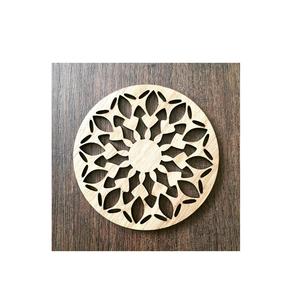 Sous-verre en MDF pour table de bureau, sous-verre pour tasse à café ou à thé, logo personnalisé, meilleur sous-verre en MDF design, utilisation pour les fêtes - Product Image 3