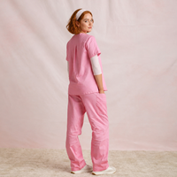 Ensemble uniforme médical pour femmes : Blouse et pantalon tissés, doux et confortables, col en V, manches courtes, pour pharmacie, clinique et personnel soignant