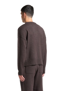 Conjuntos de Suéter y Pantalones Deportivos de Punto Personalizados para Hombre, Corte Regular, Venta al por Mayor, Ropa Deportiva de Invierno, Fabricante OEM de Marca Privada B2B, EE. UU. - Product Image 6