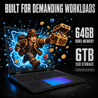 Untuk Laptop Gaming MSI Titan 18 HX AI Core Ultra 9 285HX RTX 5080 16GB 64GB DDR5 18 Inch 4K Mini LED Gaming Grosir