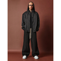 Veste coupe-vent Y2K OEM en toile légère, imperméable et respirante, col montant, coupe régulière, avec logo, printemps, anti-UV