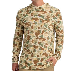 Nouveau Style pêche à capuche hommes à manches longues respirant poisson Jersey léger pêche à capuche à vendre - Product Image 5