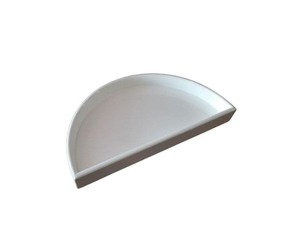 OEM Personnaliser Couleur Laque Haft Moon Plateau Laque Plateau De Service Plateau Festonné Centres De Table Décoration À La Main HNH Artisanat - Product Image 1