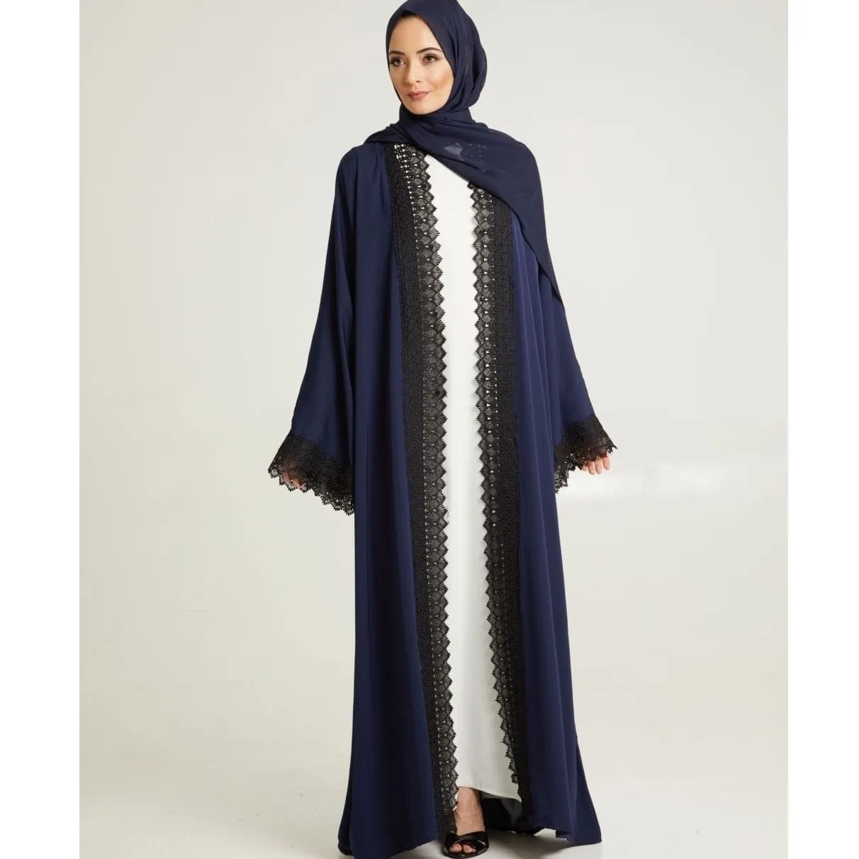 האחרונה עיצוב 2023 מוסלמי בנות העבאיה אופנה ערבית שמלה ארוך ללבוש נשים גדולים Abayas נשים בגדי מכירה לוהטת
