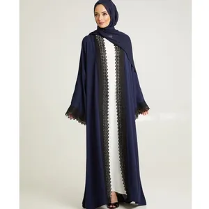 Nieuwste Ontwerp 2023 Moslim Meisjes Abaya Mode Arabische Jurk Lange Wear Oversized Dames Abaya Dames Kleding Hot Selling