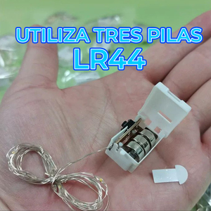 Cadena de Luces LED RGB de 3 Metros con Cable de Cobre para Iluminación de Fiestas - Product Image 3