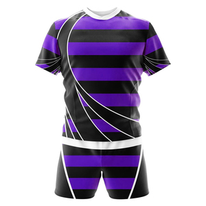 Uniforme de Rugby de alto rendimiento para hombres y ropa deportiva transpirable de ajuste cómodo Uniforme de Rugby de estilo de tendencia superior - Product Image 4