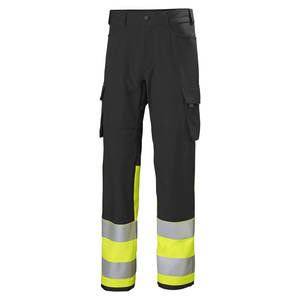 Pantalones DE SEGURIDAD Cargo reflectantes de alta visibilidad de estilo informal para hombre, pantalones de trabajo al aire libre al por mayor con múltiples bolsillos - Product Image 3