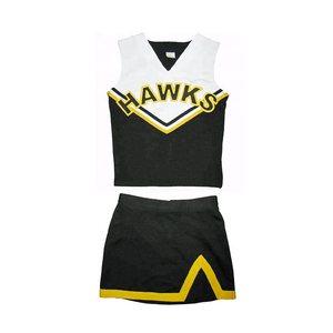 Uniformes de Animadoras Personalizados Verdes para Mujer, 100% Poliéster, Impresión Digital, Nuevos Trajes de Fútbol a la Moda - Product Image 2
