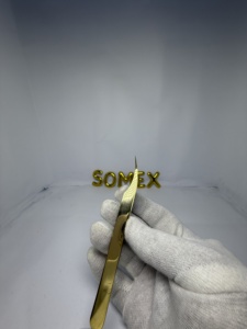 Pince à cils pour extension de cils meilleure qualité ensemble de pinces à cils avec logo personnalisé marque privée - Product Image 5