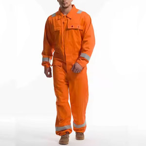 Overol de Seguridad Transpirable de Manga Larga, Nuevo Diseño, Algodón y Poliéster, Personalizable, Precio al por Mayor, Alta Visibilidad, Hecho en Pakistán - Product Image 5