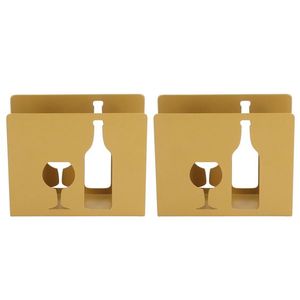 Accessoire de table durable de porte-serviettes en métal noir élégant classique pour le produit de boîtes de mouchoirs de cuisine de tous les jours - Product Image 5