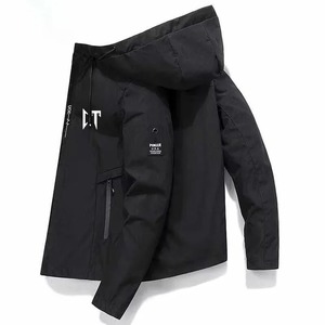 Nouvelle veste à fermeture éclair pour hommes printemps et automne, veste à capuche décontractée de haute qualité, sports de plein air de haute qualité - Product Image 6