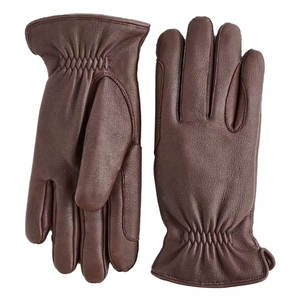 Gants d'Hiver en Cuir de Haute Qualité pour l'Extérieur, Écran Tactile, Respirants, Chauds, Doux, Taille Personnalisée pour Adultes - Product Image 1