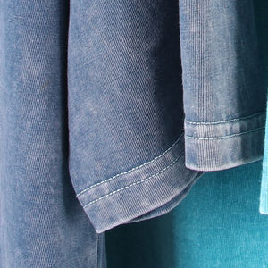 Camisetas lavadas con piedra para hombre al por mayor, camisetas de talla grande de gran tamaño, camiseta lavada con piedra mineral vintage con hombros caídos de algodón - Product Image 6