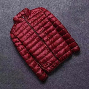 Unisex Premium Quality Solid <b>Zip</b> <b>up</b> Oversize Canvas Puffer Jacket Winter Warm Custom Quilted Waterproof Hooded - Product Image 3