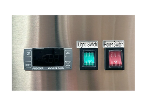 Congelador Comercial de 80” con Certificación NSF y 3 Puertas de Vidrio, Disponible en Stock |   Acero Inoxidable –8 ° De F a 0 ° F |   R290 |   Certificado por ETL y NSF - Product Image 6