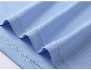 Logotipo personalizado de los hombres para camisetas sin mangas Formal Anti-Pilling cuerpo de secado rápido ajuste patrón sólido de punto 100% tela de algodón - Product Image 4